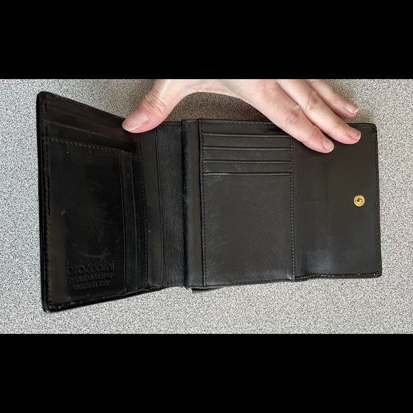 Braccialini Italy Patchwork Leather Wallet - Picture 5 of 11